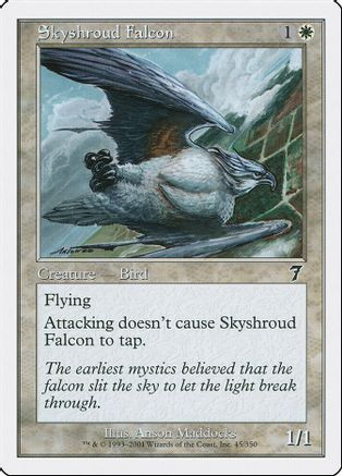 Skyshroud Falcon (7ED-045) - 7th Edition Foil、Wizards of the Coast、kayou