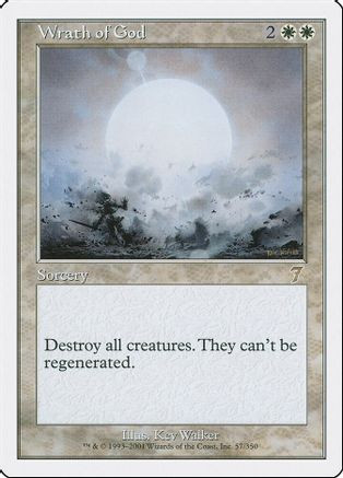 Wrath of God (7ED-057) - 7th Edition、Wizards of the Coast、kayou