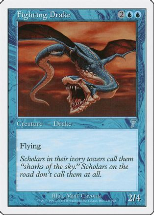 Fighting Drake (7ED-073) - 7th Edition、Wizards of the Coast、kayou