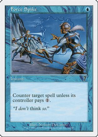 Force Spike (7ED-076) - 7th Edition、Wizards of the Coast、kayou