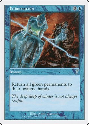 Hibernation (7ED-079) - 7th Edition Foil、Wizards of the Coast、kayou