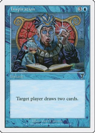 Inspiration (7ED-081) - 7th Edition、Wizards of the Coast、kayou
