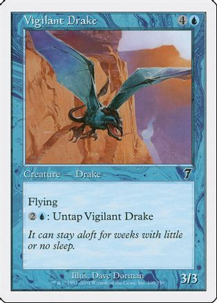 Vigilant Drake (7ED-109) - 7th Edition Foil、Wizards of the Coast、kayou