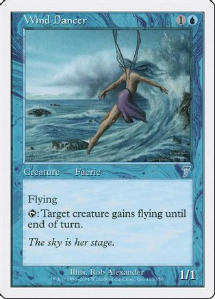 Wind Dancer (7ED-113) - 7th Edition Foil、Wizards of the Coast、kayou
