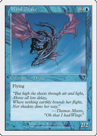 Wind Drake (7ED-114) - 7th Edition Foil、Wizards of the Coast、kayou