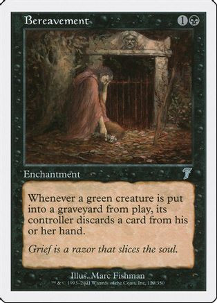Bereavement (7ED-120) - 7th Edition、Wizards of the Coast、kayou