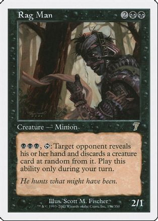 Rag Man (7ED-156) - 7th Edition、Wizards of the Coast、kayou