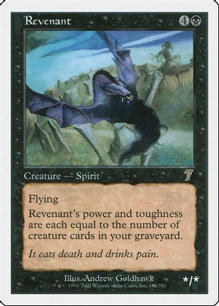 Revenant (7ED-160) - 7th Edition、Wizards of the Coast、kayou