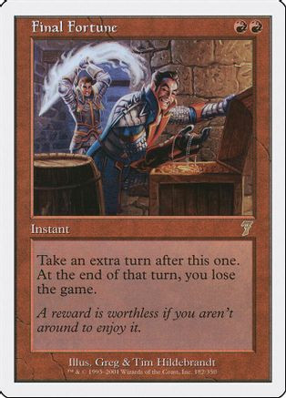 Final Fortune (7ED-182) - 7th Edition、Wizards of the Coast、kayou