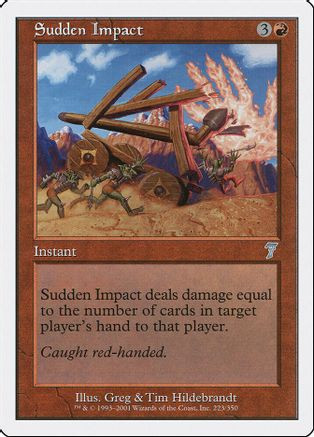 Sudden Impact (7ED-223) - 7th Edition Foil、Wizards of the Coast、kayou