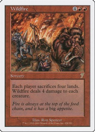 Wildfire (7ED-228) - 7th Edition、Wizards of the Coast、kayou