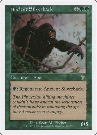 Ancient Silverback (7ED-230) - 7th Edition、Wizards of the Coast、kayou
