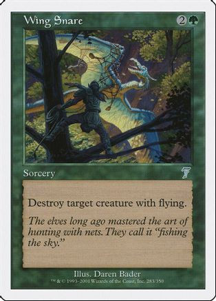 Wing Snare (7ED-283) - 7th Edition Foil、Wizards of the Coast、kayou