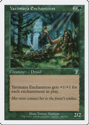 Yavimaya Enchantress (7ED-285) - 7th Edition Foil、Wizards of the Coast、kayou