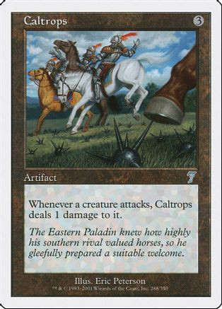 Caltrops (7ED-288) - 7th Edition Foil、Wizards of the Coast、kayou