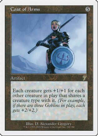 Coat of Arms (7ED-290) - 7th Edition Foil、Wizards of the Coast、kayou