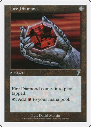 Fire Diamond (7ED-296) - 7th Edition Foil、Wizards of the Coast、kayou