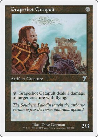 Grapeshot Catapult (7ED-299) - 7th Edition Foil、Wizards of the Coast、kayou
