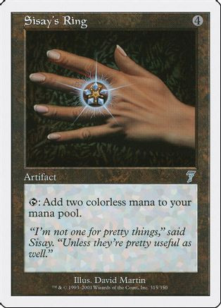 Sisay's Ring (7ED-315) - 7th Edition、Wizards of the Coast、kayou