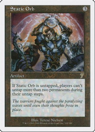 Static Orb (7ED-319) - 7th Edition、Wizards of the Coast、kayou