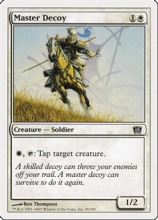 Master Decoy (8ED-029) - 8th Edition Foil、Wizards of the Coast、kayou