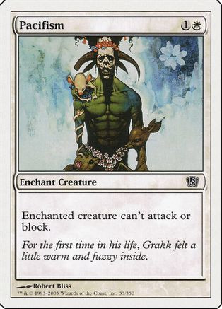 Pacifism (8ED-033) - 8th Edition Foil、Wizards of the Coast、kayou