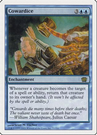 Cowardice (8ED-071) - 8th Edition Foil、Wizards of the Coast、kayou