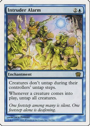 Intruder Alarm (8ED-086) - 8th Edition Foil、Wizards of the Coast、kayou