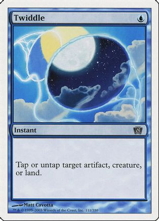 Twiddle (8ED-111) - 8th Edition Foil、Wizards of the Coast、kayou