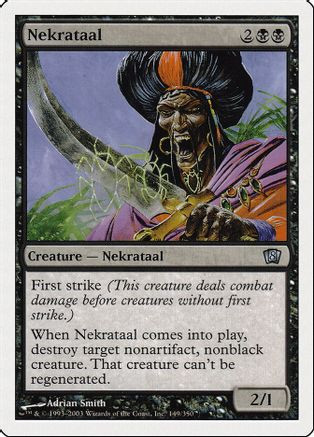 Nekrataal (8ED-149) - 8th Edition Foil、Wizards of the Coast、kayou