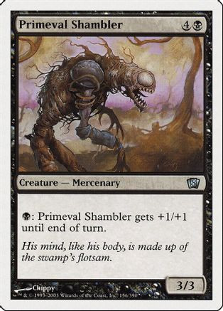 Primeval Shambler (8ED-156) - 8th Edition、Wizards of the Coast、kayou