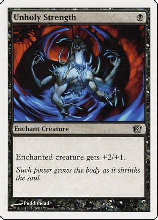 Unholy Strength (8ED-169) - 8th Edition Foil、Wizards of the Coast、kayou