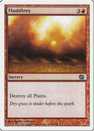 Flashfires (8ED-186) - 8th Edition、Wizards of the Coast、kayou