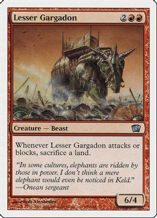 Lesser Gargadon (8ED-199) - 8th Edition、Wizards of the Coast、kayou