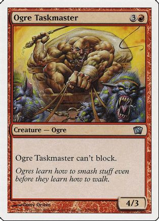 Ogre Taskmaster (8ED-205) - 8th Edition Foil、Wizards of the Coast、kayou
