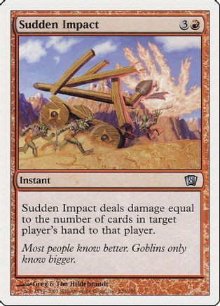 Sudden Impact (8ED-226) - 8th Edition Foil、Wizards of the Coast、kayou