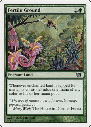 Fertile Ground (8ED-248) - 8th Edition Foil、Wizards of the Coast、kayou