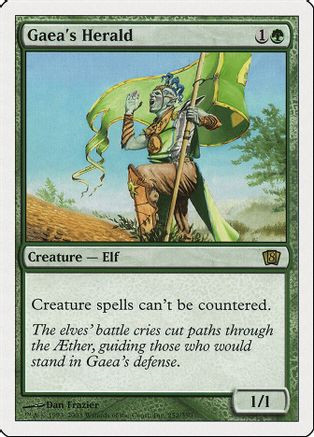 Gaea's Herald (8ED-252) - 8th Edition、Wizards of the Coast、kayou