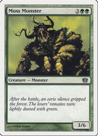 Moss Monster (8ED-267) - 8th Edition、Wizards of the Coast、kayou