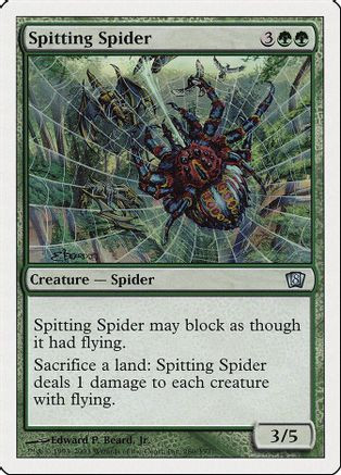 Spitting Spider (8ED-280) - 8th Edition Foil、Wizards of the Coast、kayou