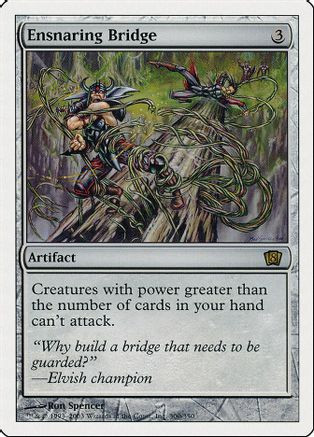 Ensnaring Bridge (8ED-300) - 8th Edition Foil - Game Nerdz