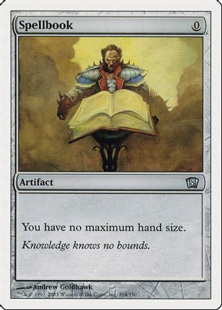 Spellbook (8ED-314) - 8th Edition Foil、Wizards of the Coast、kayou