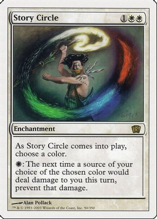 Story Circle (8ED-050) - 8th Edition Foil、Wizards of the Coast、kayou