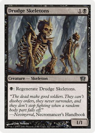 Drudge Skeletons (8ED-129) - 8th Edition Foil、Wizards of the Coast、kayou