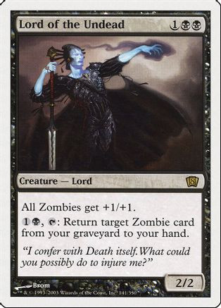 Lord of the Undead (8ED-141) - 8th Edition Foil、Wizards of the Coast、kayou