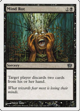 Mind Rot (8ED-144) - 8th Edition、Wizards of the Coast、kayou