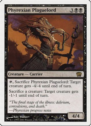 Phyrexian Plaguelord (8ED-153) - 8th Edition、Wizards of the Coast、kayou