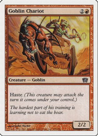 Goblin Chariot (8ED-188) - 8th Edition、Wizards of the Coast、kayou