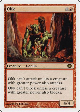 Okk (8ED-206) - 8th Edition Foil、Wizards of the Coast、kayou