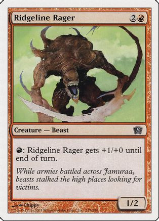 Ridgeline Rager (8ED-215) - 8th Edition、Wizards of the Coast、kayou